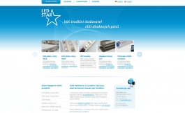 kopmpletní řešení LED Star s.r.o firemní webové prezentace